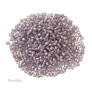 Бисер TOHO Aiko 11/0 внутр. серебрение, радужный светлый аметист (#1808), 4,5 г