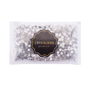 Crystalbird Клеевые стразы круглые SS20, прозрачный (#101), уп. 1440 шт.