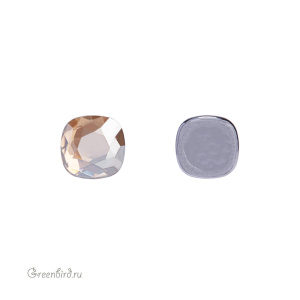 Swarovski 2471 Термостразы Кушон 7 мм, золотистая дымка (#001GSHA), 1 шт.