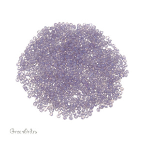 Винтажный бисер круглый 14/0, Opal Violet Rose (#253)