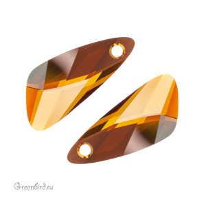 Swarovski 6690 подвеска Крыло 27 мм, медный (#001COP), 1 шт.