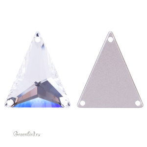 3271 Slim Triangle Sew-on Stone 25х28,7 мм – Crystal (#001)
