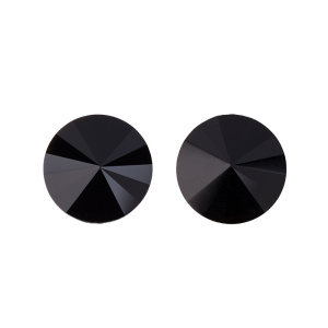 Кристалл 1122 Rivoli 14 мм Crystalbird - Jet (#280), 1 шт. (#CBCS-0119)