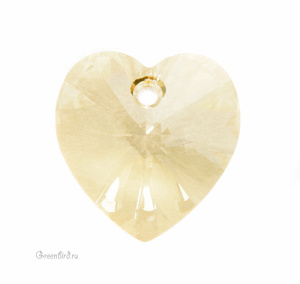 6228 подвеска Heart Fancy Stone 14mm - Golden Shadow (#001GSHA) 6228 подвеска Heart Fancy Stone 14mm - Golden Shadow (#001GSHA)