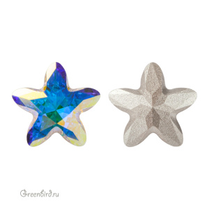 4754 Starbloom 13x13,5 мм – Crystal AB (#001AB)
