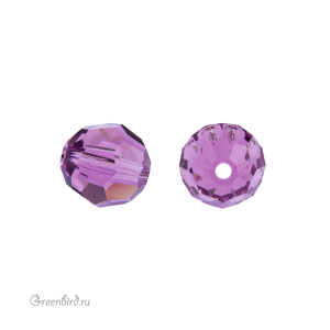 Swarovski 5000 Бусина круглая 8 мм, ирис (#219), 1 шт.