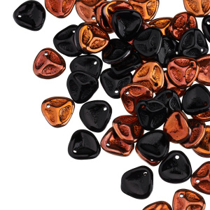 Rose Petals 8x7mm, Jet Sunset, 10 гр (#23980/27137)