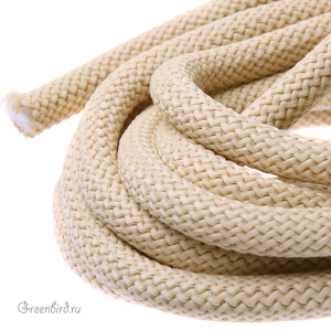 Толстый шнур-змейка 10мм, Beige 90 см (CR1009BG)