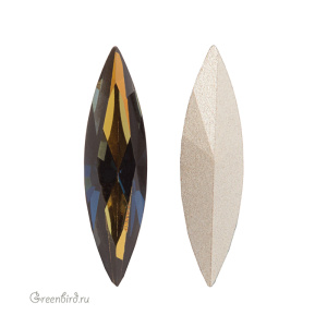 Swarovski 4200 Маркиз 15х4 мм, табак (#001TAB), 1 шт.