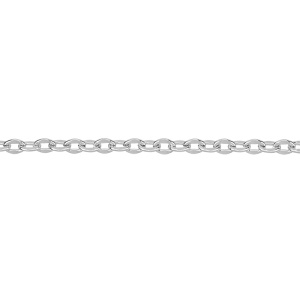 Цепочка якорная, фигурные звенья 7х5 мм, родий, 30 см (#SVA-Chain-110R) Цепочка якорная, фигурные звенья 7х5 мм, родий, 30 см (#SVA-Chain-110R)