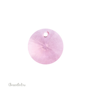 6428 подвеска Mini Disk Pendant 12mm – Light Rose (#223)