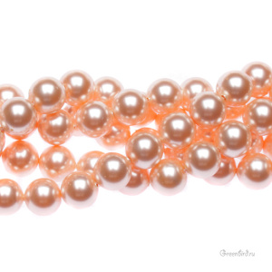 Swarovski 5810 Жемчуг 8 мм, персиковый (#300), уп. 20 шт.