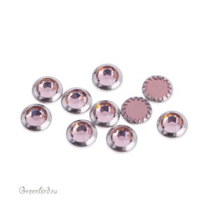 Swarovski 2078/H Термостразы круглые в оправе SS16, шелк (#391), 1 шт.