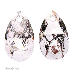 6106 подвеска Pear Shaped 16mm – Rose Patina (#001ROSPA)