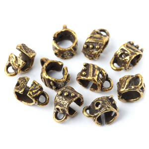 "Архаика", бейл-кримп, ант. латунь, 1 шт. (#Л1131)