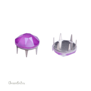 53304 Заклепка Rose Pins SS34 (7.2мм) – Crystal Electric Violet (#001L148S)
