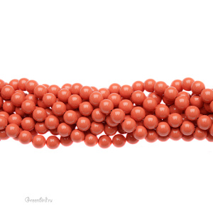 Жемчуг 6 мм #5810 Coral (#816)