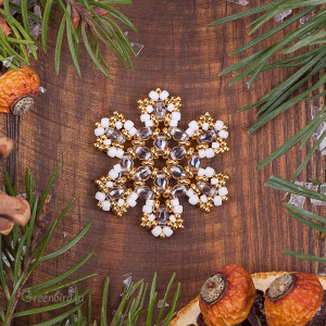 PDF схема Снежинка #9