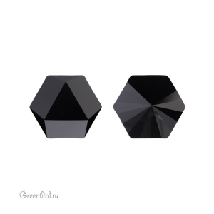Swarovski 4699 Призматический гексагон 6x6,9 мм, черный (#280), 1 шт.