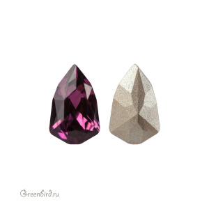 Swarovski 4707 Узкий триллиант 7,8x4,9 мм, аметист (#204), 1 шт.