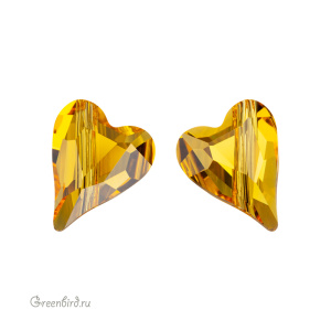 5743 Бусина Wild Heart Bead 12mm – Light Topaz (#226) 5743 Бусина Wild Heart Bead 12mm – Light Topaz (#226)