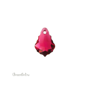 6090 подвеска Baroque 16x11mm – Ruby (#501) 6090 подвеска Baroque 16x11mm – Ruby (#501)