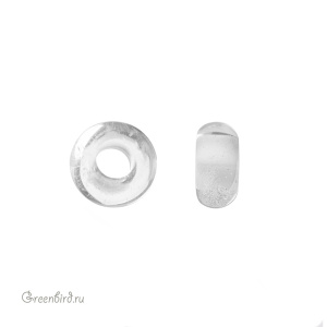 Бусина-шарм "Charm Bead", агат, 1 шт. (#SVA-DNT-74)