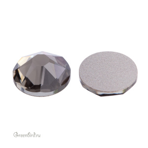 Swarovski 2088 Клеевые стразы круглые SS34, черный алмаз (#215), 1 шт.