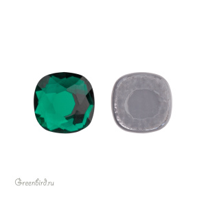 Swarovski 2471 Термостразы Кушон 5 мм, изумруд (#205), 1 шт.