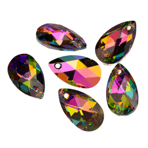 Уценка: Swarovski 6106 подвеска Капля 22 мм, витражный средний (#001VM), 1 шт.