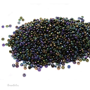 Бисер японский круглый MIYUKI Round 15/0, микс Heavy Metals (#MIX23), 10 г