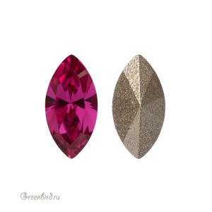 Swarovski 4228 Наветт 6х3 мм, фуксия (#502), 1 шт.