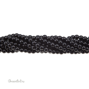Жемчуг 2 мм #5810 Mystic Black (#335)