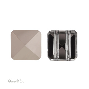 Swarovski 5061 Бусина Шип квадратный 7,5 мм, светло-золотистый металлик (#001MLGLD), 1 шт.