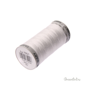 Нить Gutermann для вязания Cotton 12, белый (#1001)