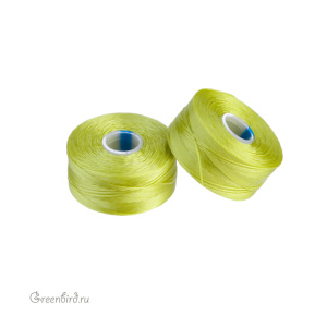 Нитки Superlon Bead Cord, шартрез (#SLAA-CT)