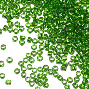 Бисер TOHO Round 8/0 внутреннее серебрение (#27), 10 г