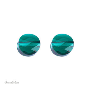 Swarovski 5052 Бусина Мини круглая 6 мм, изумруд (#205), 1 шт.