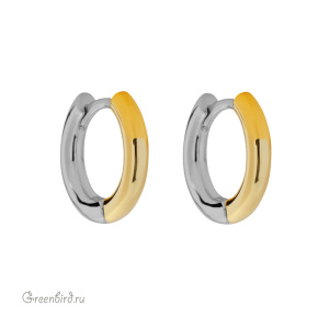 Швензы-кольца "Конго" 17 мм, биколор, пара (#SV1701-2301)