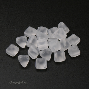 Pyramid 6mm, Crystal Matted, 20 шт. (#M00030)
