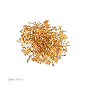 MIYUKI Bugle 6mm – 24K Gold Plated (#191)