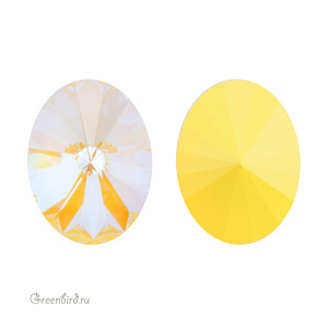 4122 Oval Rivoli 18x13,5mm – Sunshine DeLite (#001L141D)