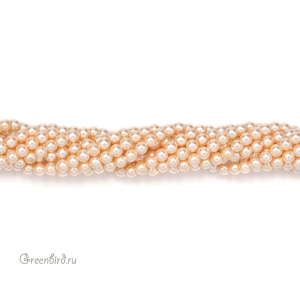 Жемчуг 2 мм #5810 Peach (#300)