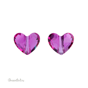 5741 Бусина Love Bead 8mm – Fuchsia (#502)