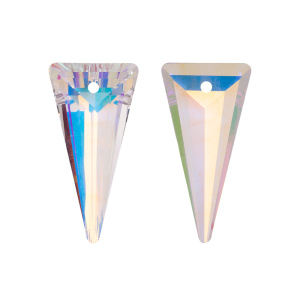 Crystalbird 6480 подвеска Шип 28 мм, Crystal Shimmer (#001SI)