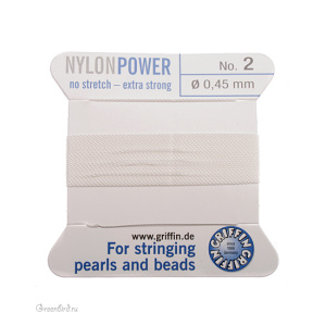 Griffin – нитки белые (#02) Griffin – нитки белые (#02)