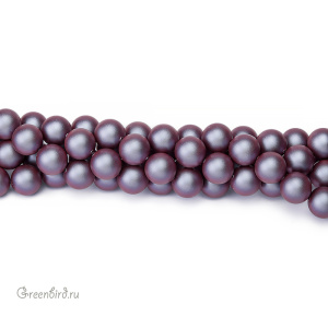 Swarovski 5810 Жемчуг 12 мм, иризирующий красный (#947), 1 шт.