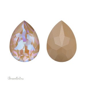Swarovski 4320 Капля 18х13 мм, капучино делайт (#001L133D), 1 шт.