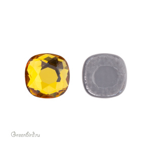 Swarovski 2471 Термостразы Кушон 5 мм, подсолнух (#292), 1 шт.