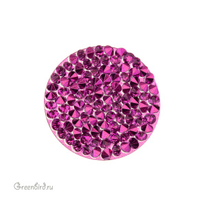 Swarovski 700132 Кристальная ткань Fine Rocks 20 мм, фуксия (#GP24464), 1 шт.